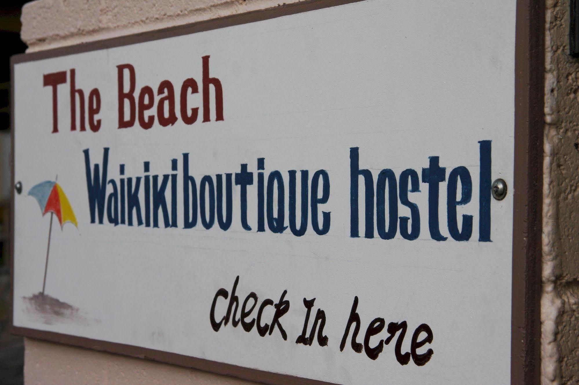 הונולולו The Beach Waikiki Boutique Hostel מראה חיצוני תמונה